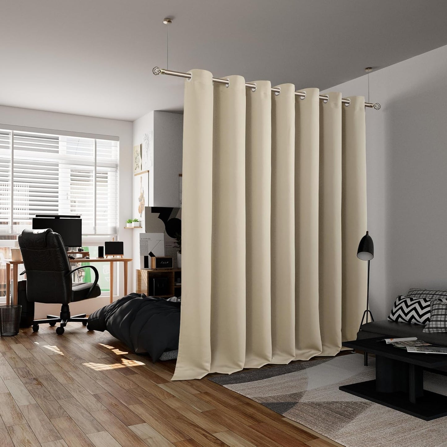 BGment Extra Long Curtain 120 Inch for Patio Sliding Glass Door
