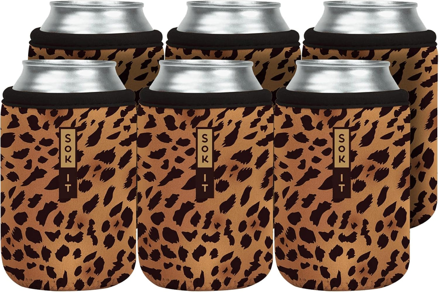 Sok It CanSok 6 Pack Insulated Neoprene Sleeve for Drinks