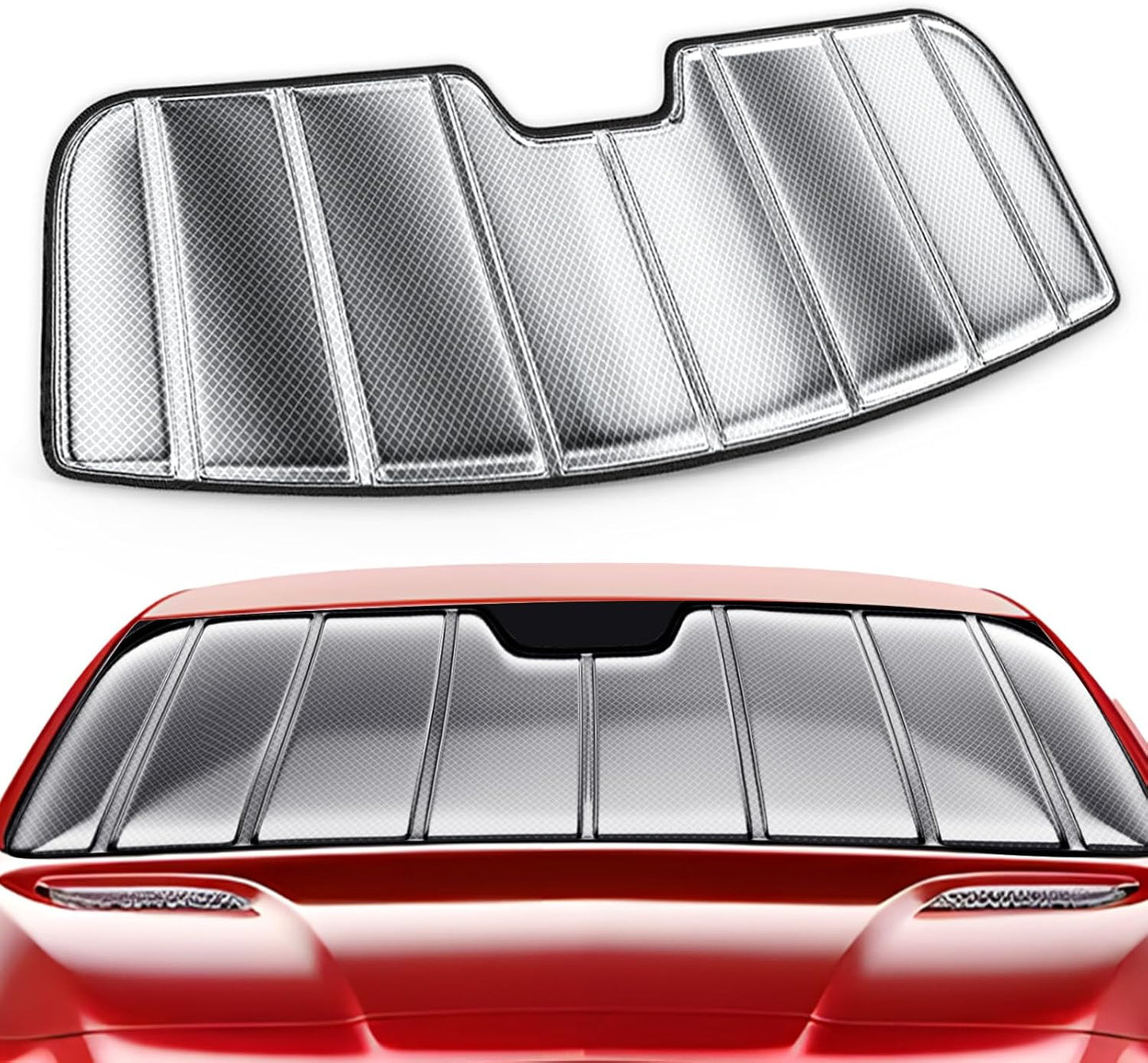 Windshield Sun Shade for Ford F150 2021-2025 Keeps Car Cool