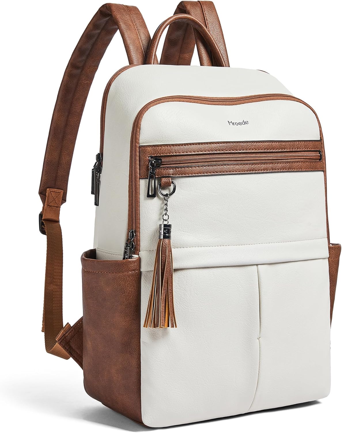 Stylish Laptop Backpack for Women 15.6 in Vegan Leather