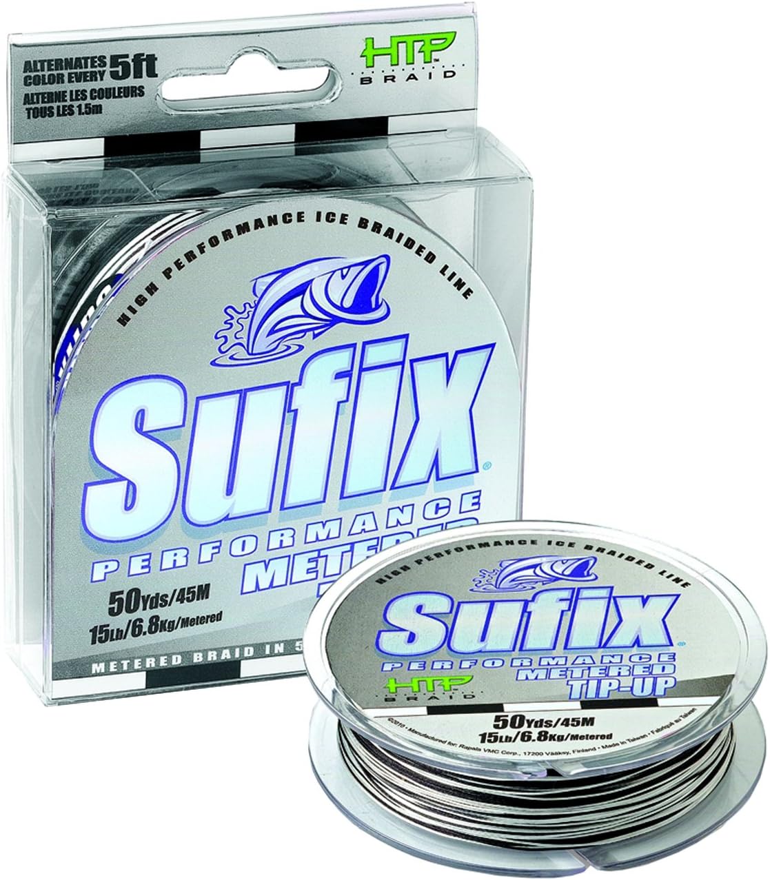 Sufix Tip-Up Braid Line: Strong 50-Yard V-Coat Spool