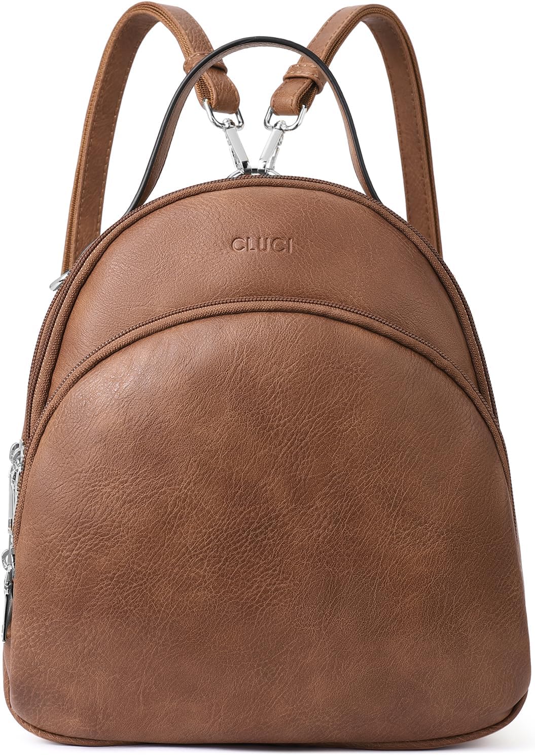 CLUCI Womens Backpack Purse: Stylish Leather Daypack for Travel