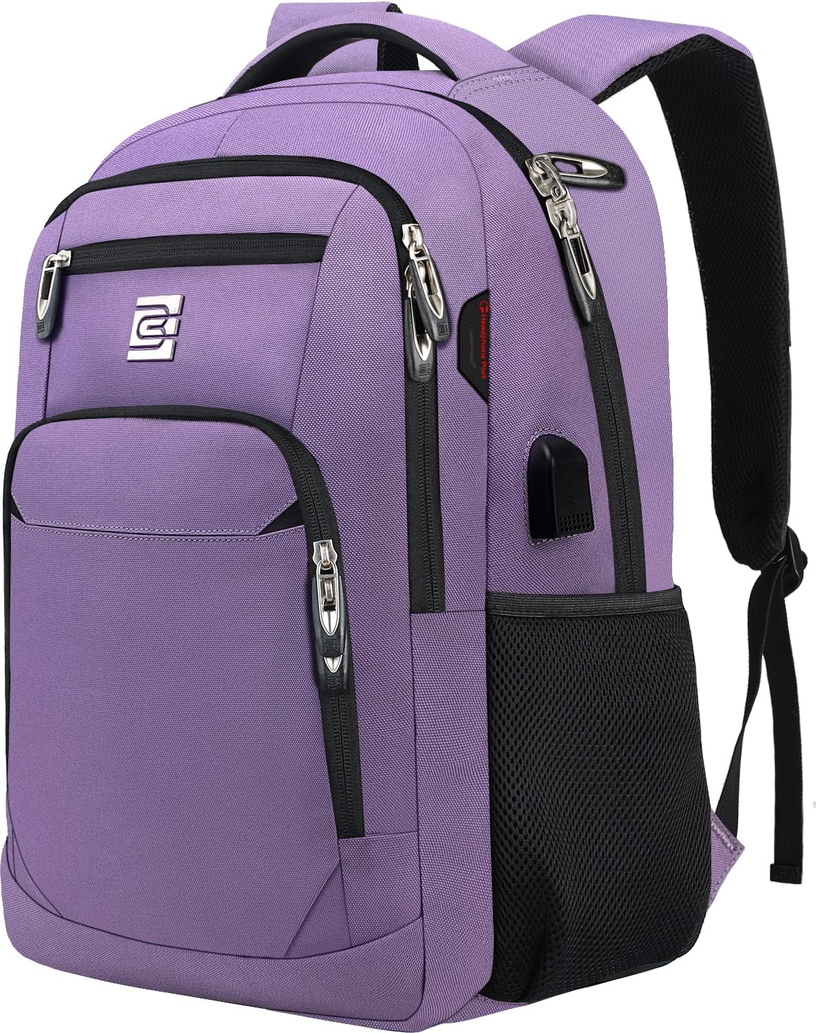 Durable Laptop Backpack with USB Charging Port for Travel