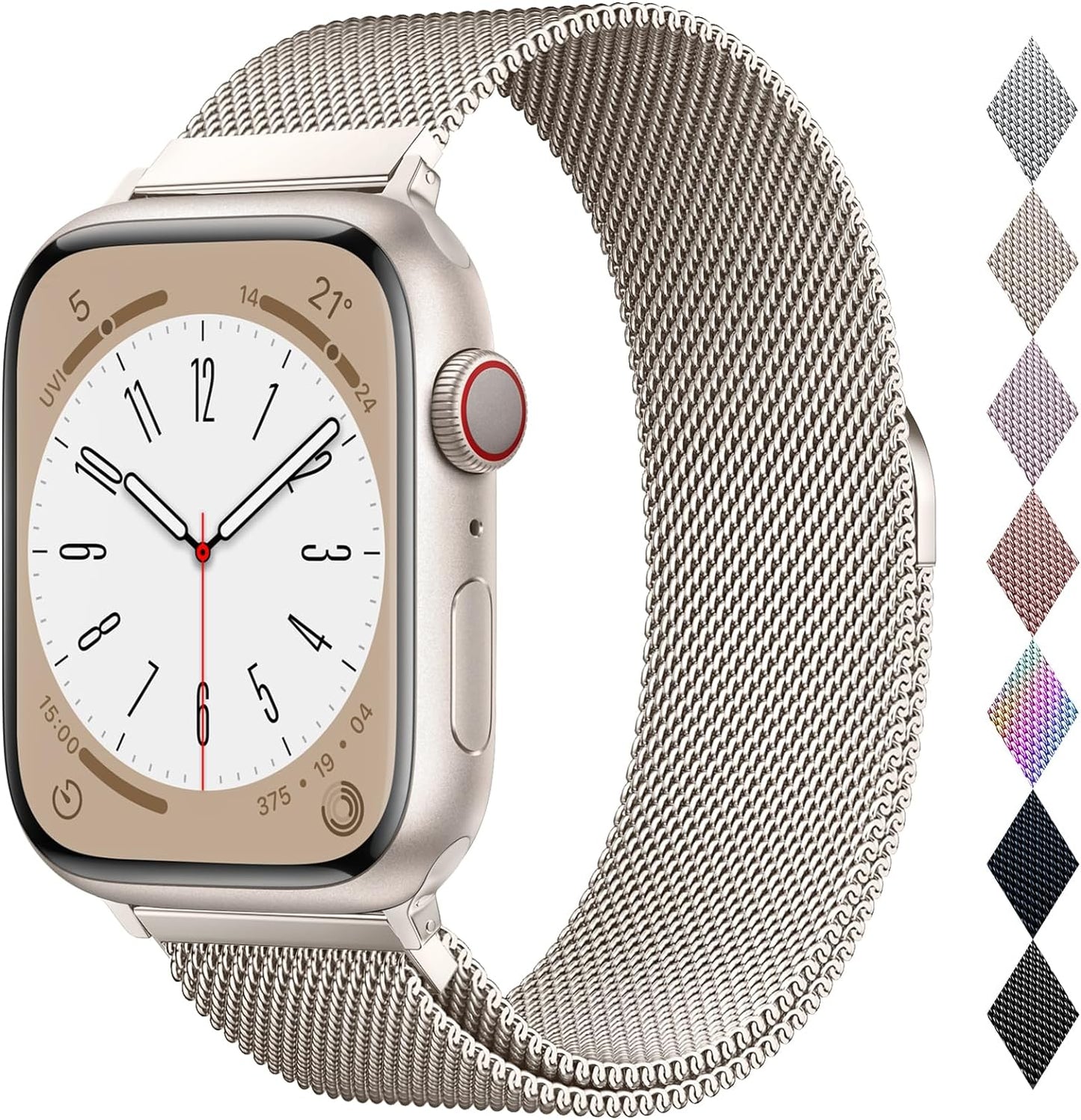 BRG Stainless Steel Magnetic Apple Watch Band