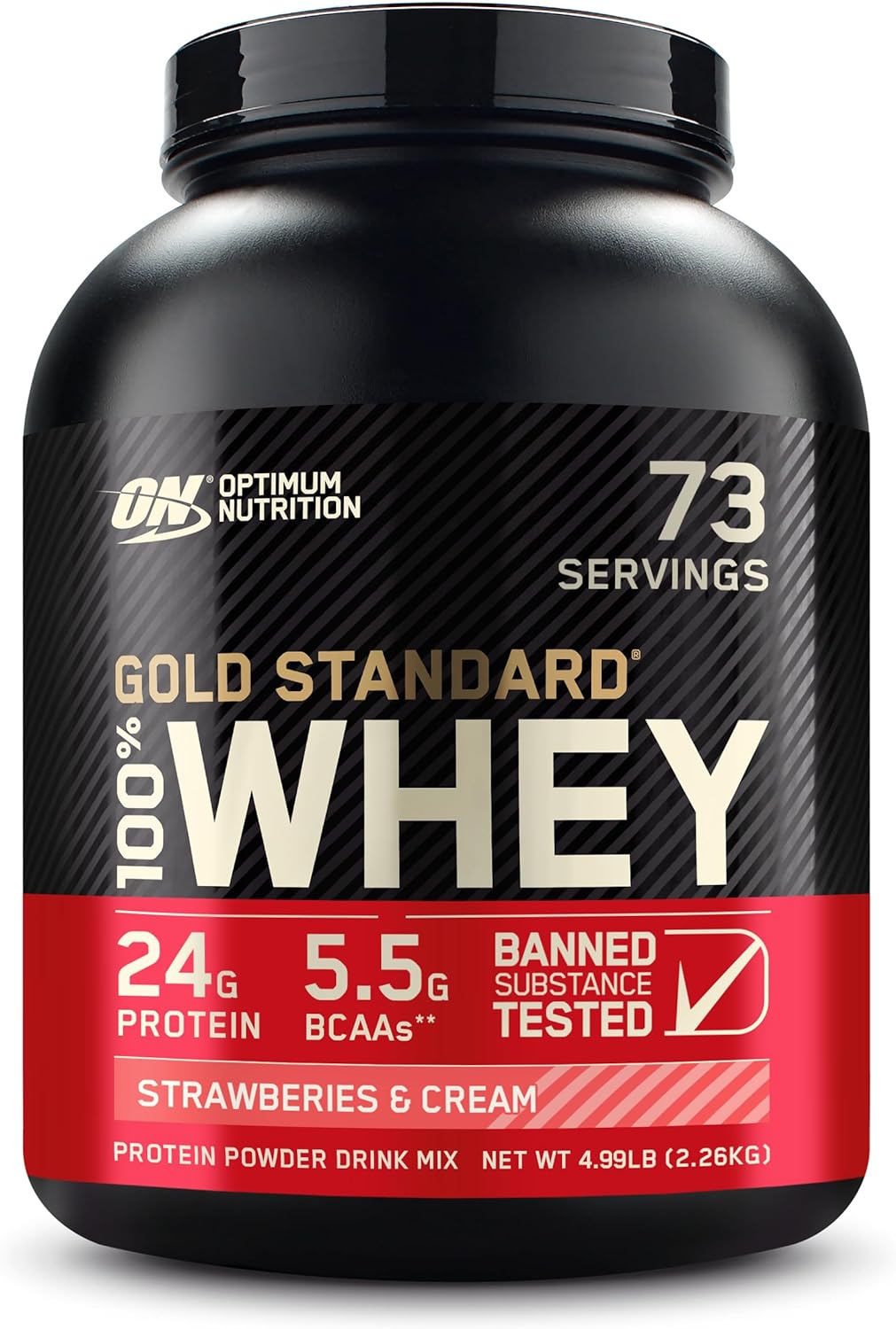 Optimum Nutrition Gold Standard Whey Protein Powder for Muscle