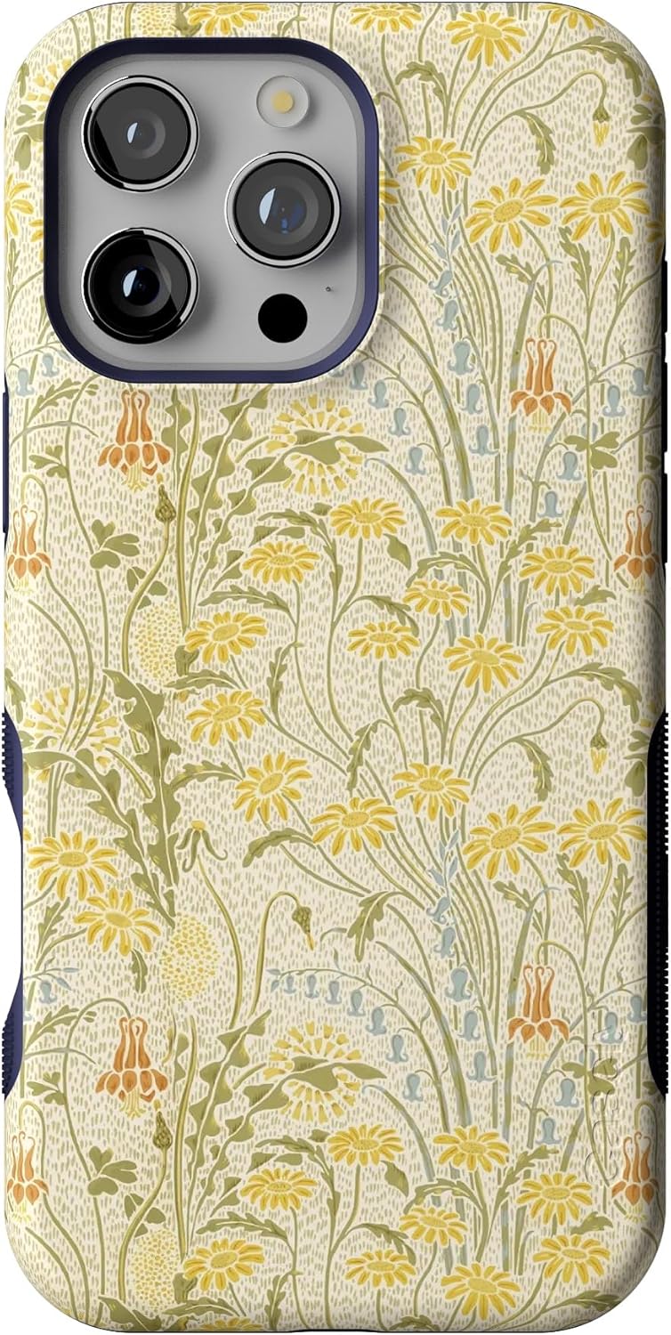 Casely iPhone 16 Pro Case with Bold Floral Design and Protection
