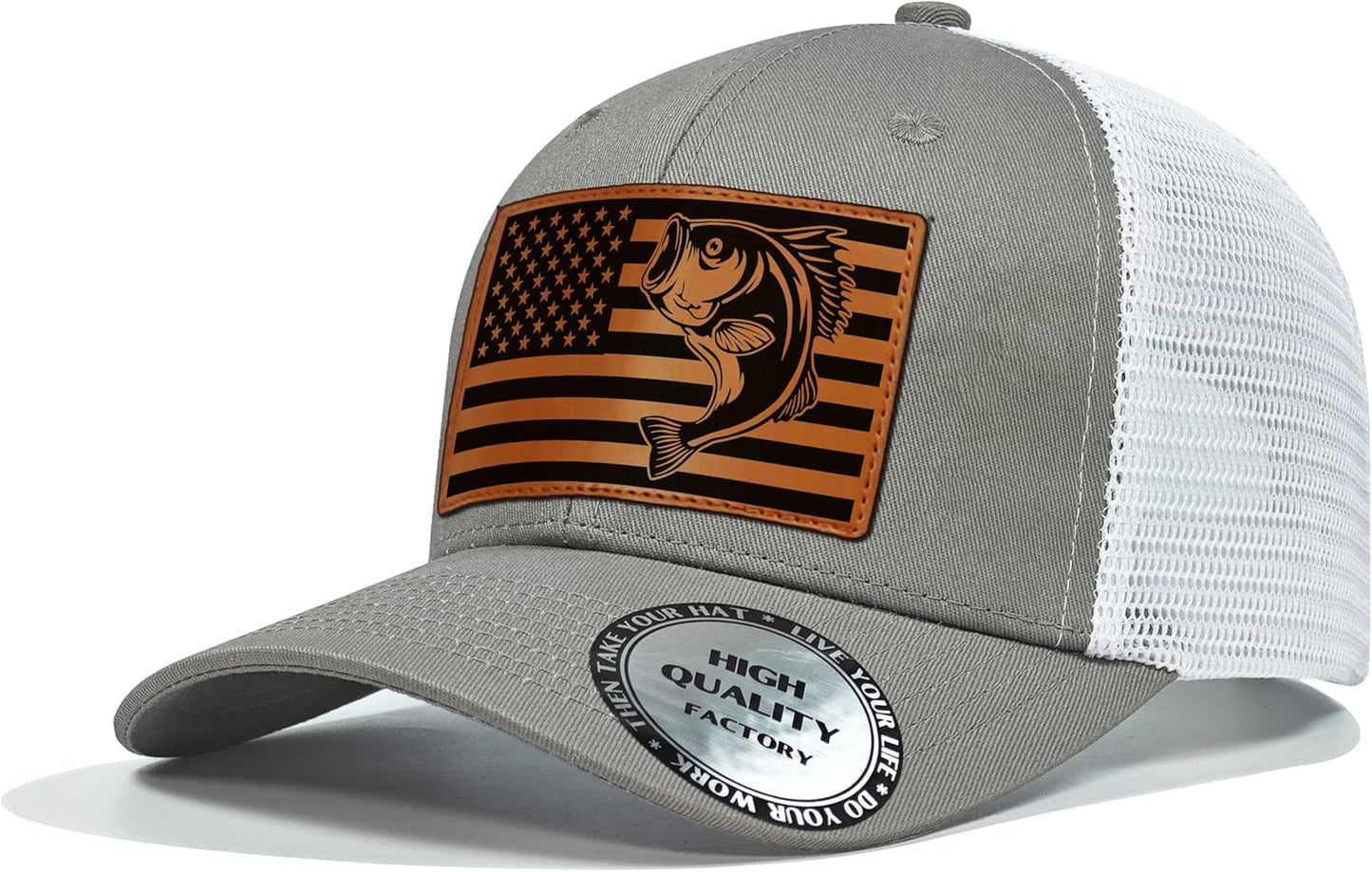 Unique Fisherman Flag Trucker Hat