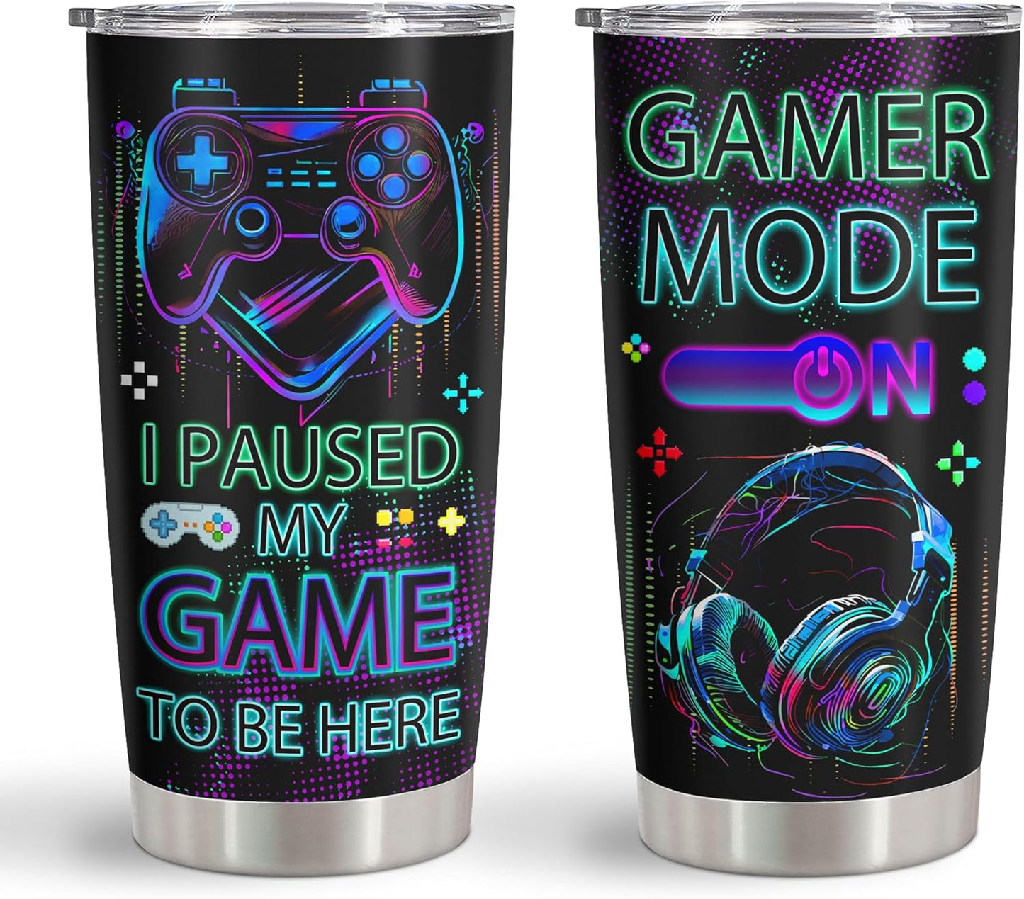 Qatdey Gamer Tumbler - Level Up Your Gift Game!