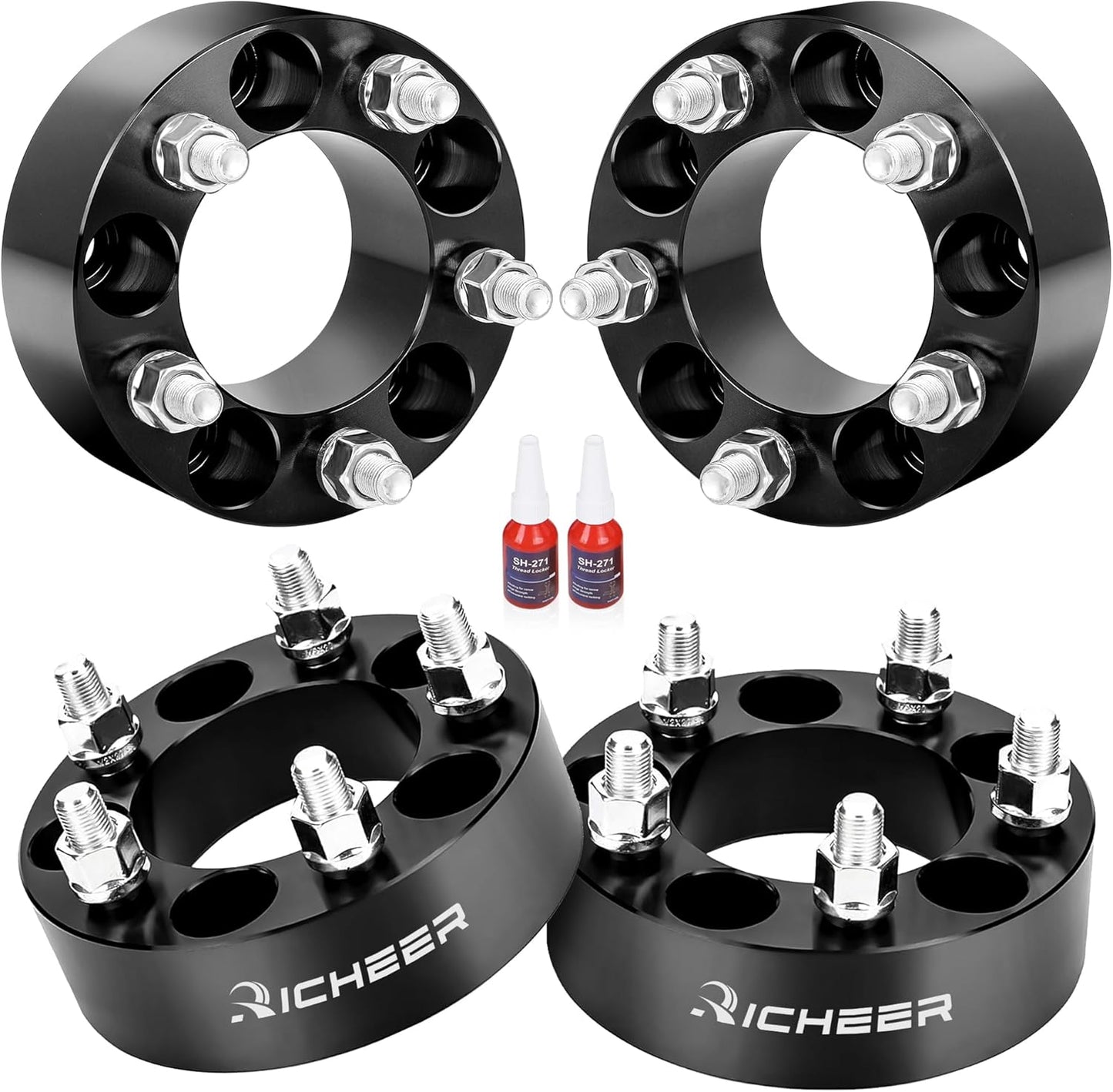5x4.5 Wheel Spacers for Wrangler Cherokee Mustang 2 inch