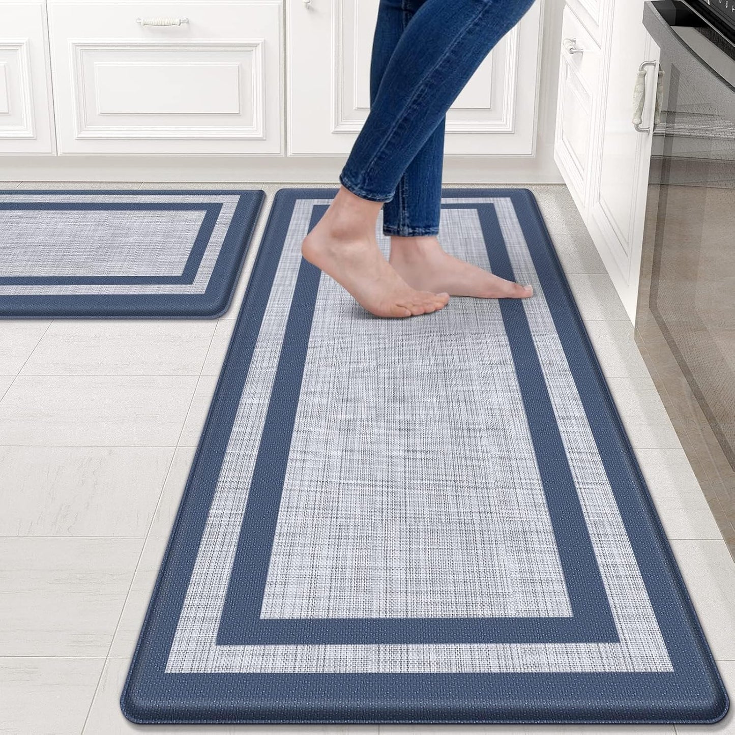 Mattitude Kitchen Mats Set of 2 for Ergonomic Comfort and Style