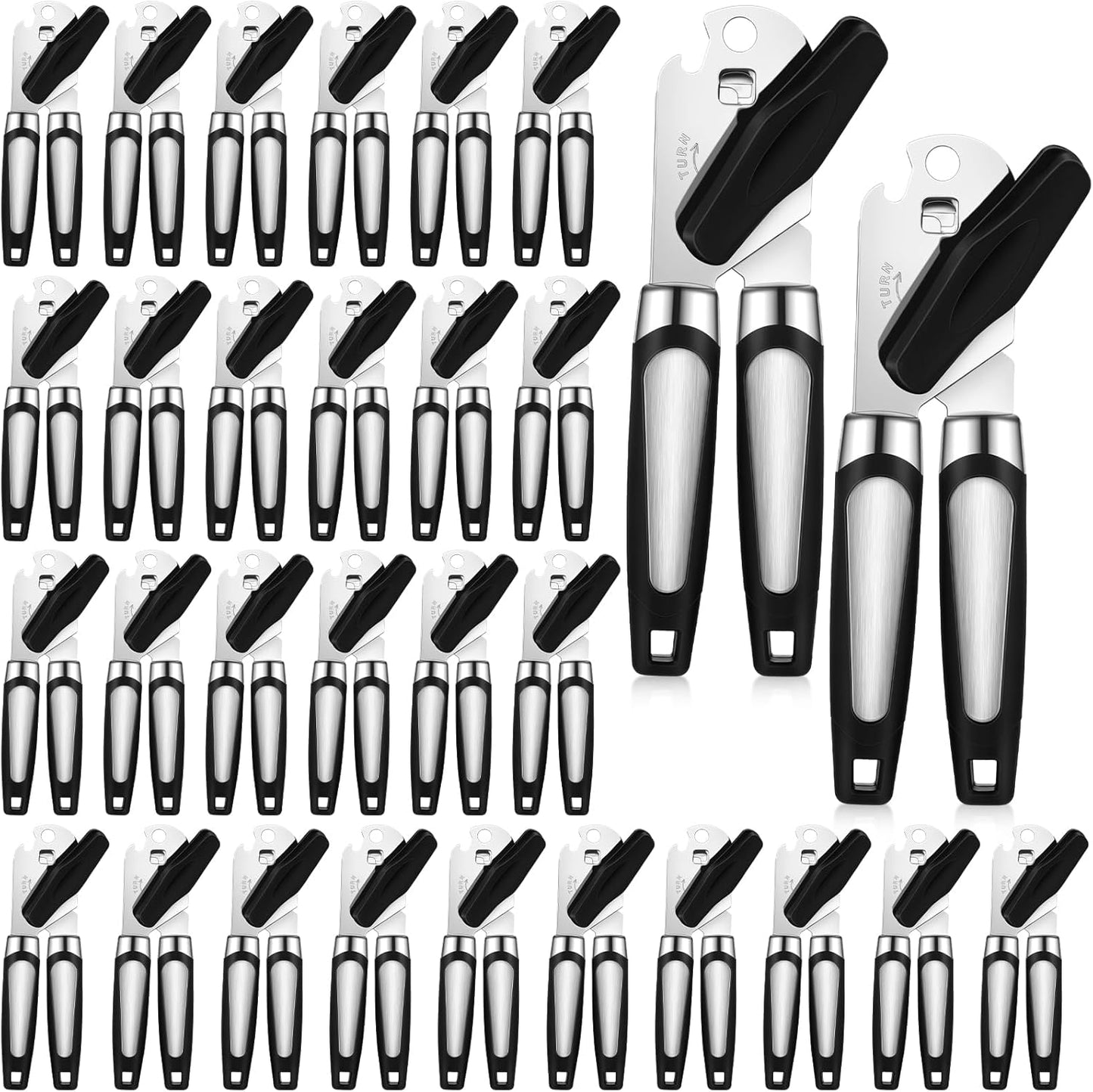 Gisafai 30 Pcs Manual Can Opener Set for Effortless Canning