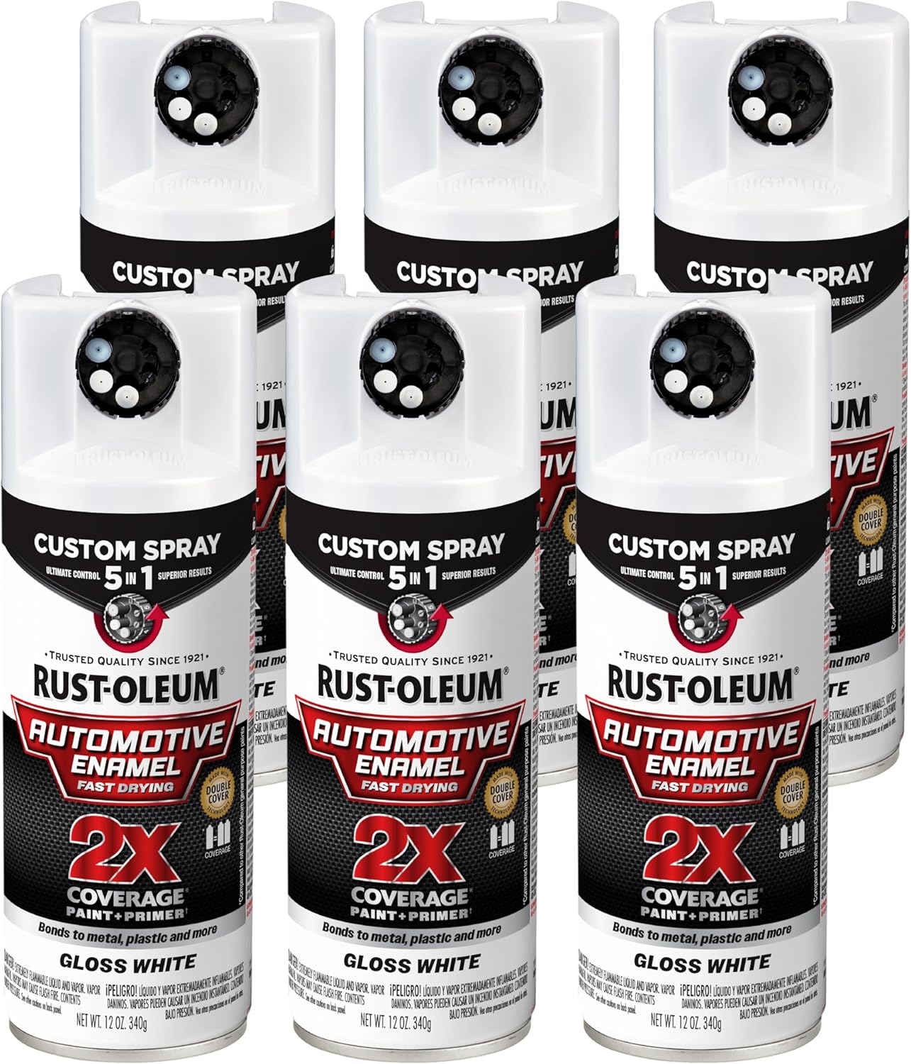 Rust-Oleum 2X Automotive Enamel Spray Paint for Ultimate Finish