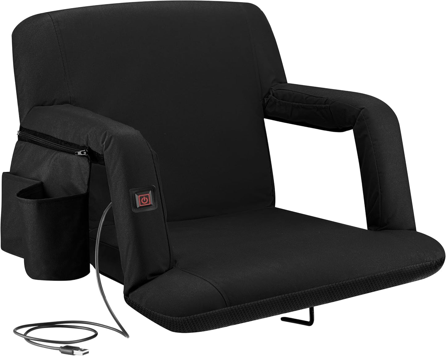 Alpcour Heated Massage Stadium Seat for Ultimate Comfort