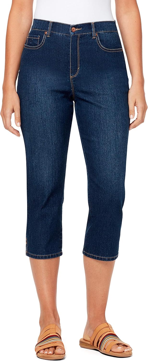 Gloria Vanderbilt Women's Amanda Capri Jean for Stylish Comfort
