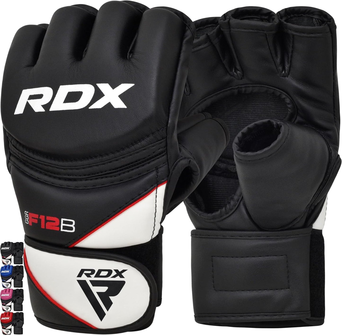 RDX Maya Hide MMA Gloves - Enhanced Grip & Support