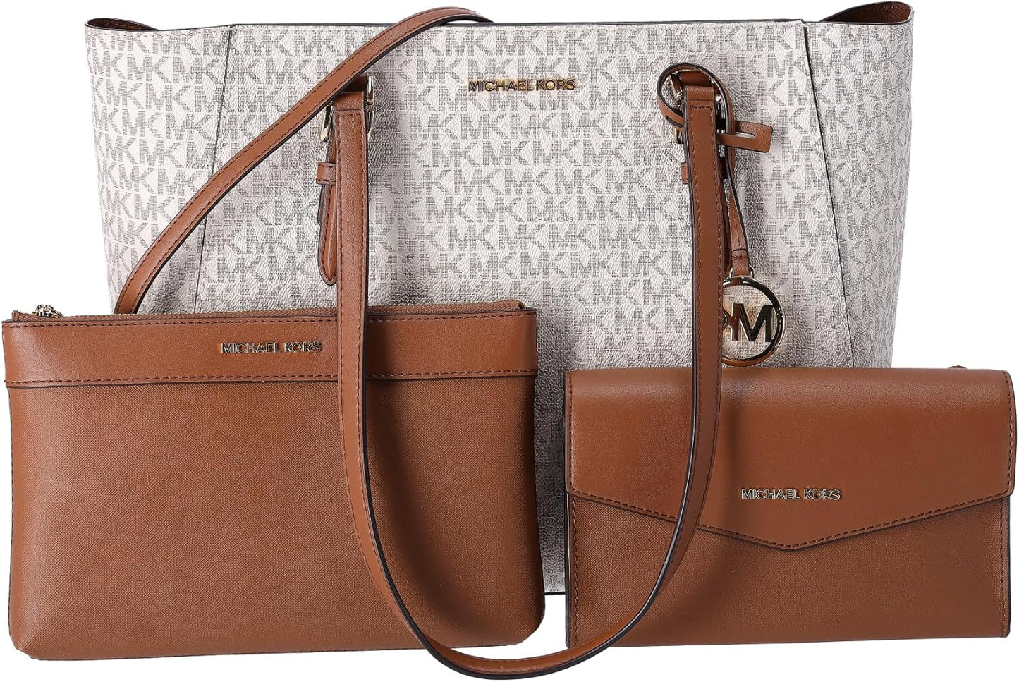 Michael Kors Charlotte Large 3-in-1 Tote Crossbody Handbag Review