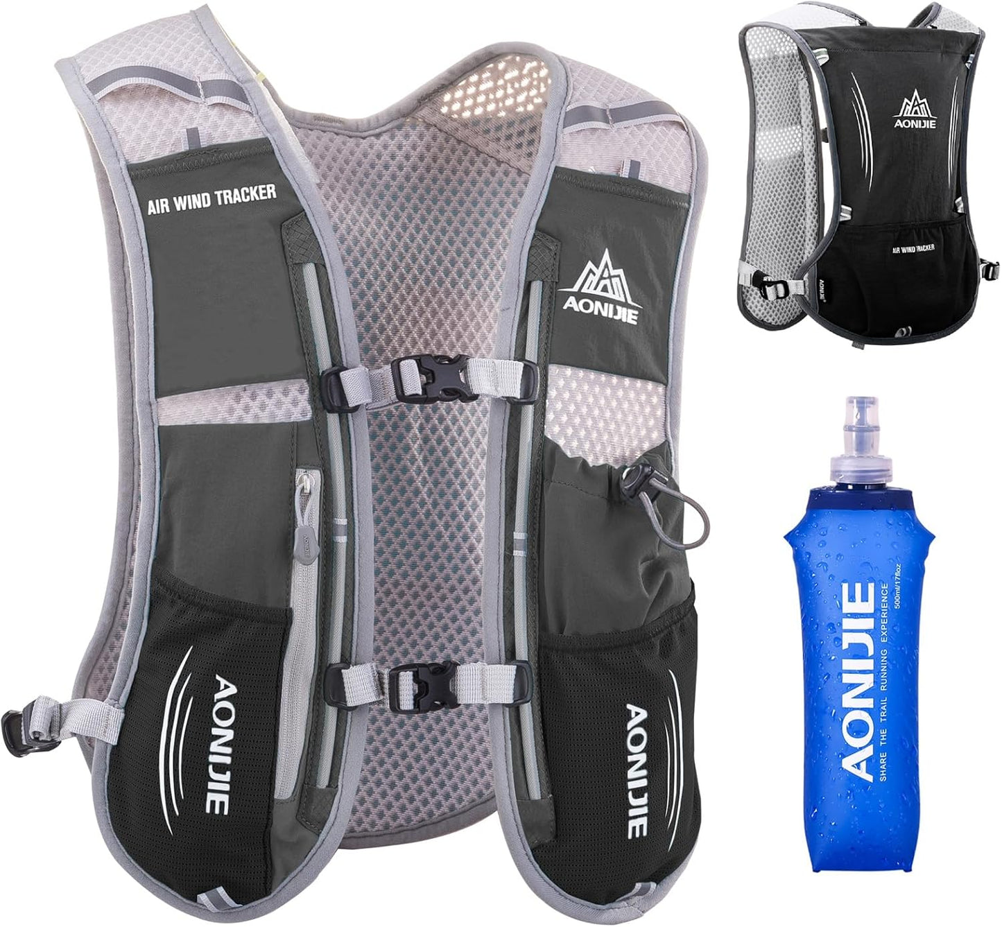Azarxis Hydration Running Vest Backpack for Jogging and Hiking