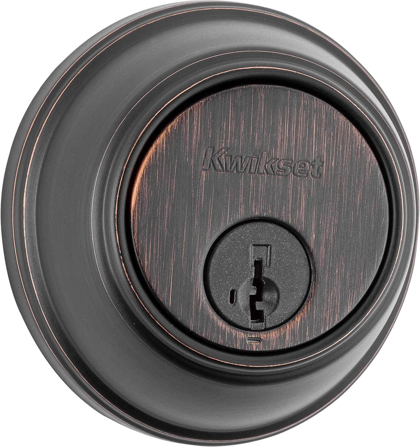 Kwikset 817 Deadbolt Lock with SmartKey Security and Microban
