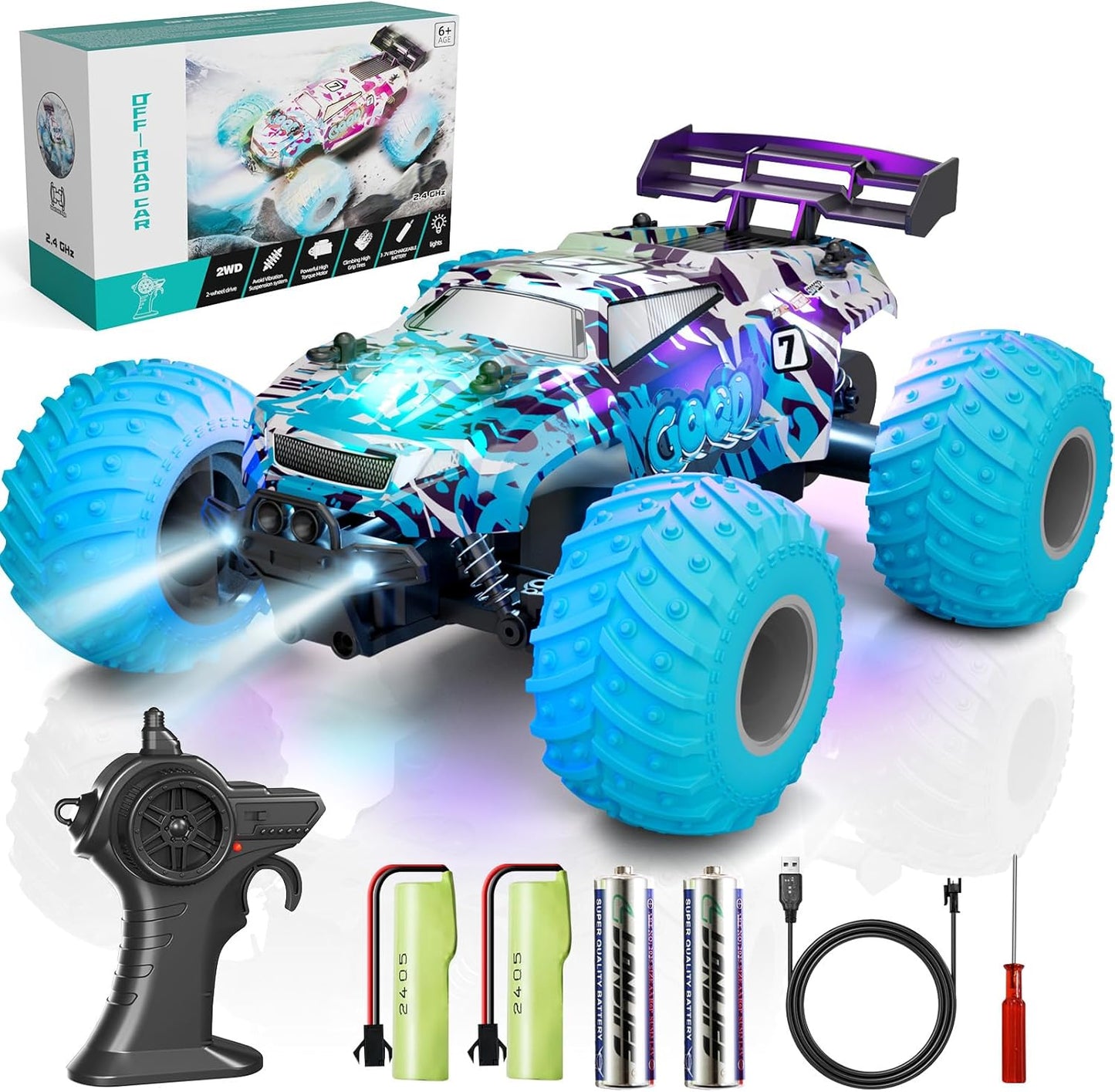 BFUNTOYS RC Truck: Off-Road Fun at 20KMH