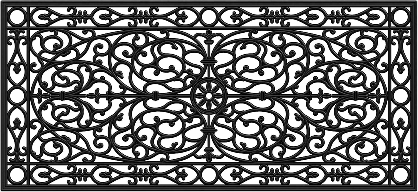 Calloway Mills Gatsby Rubber Doormat for All-Season Use