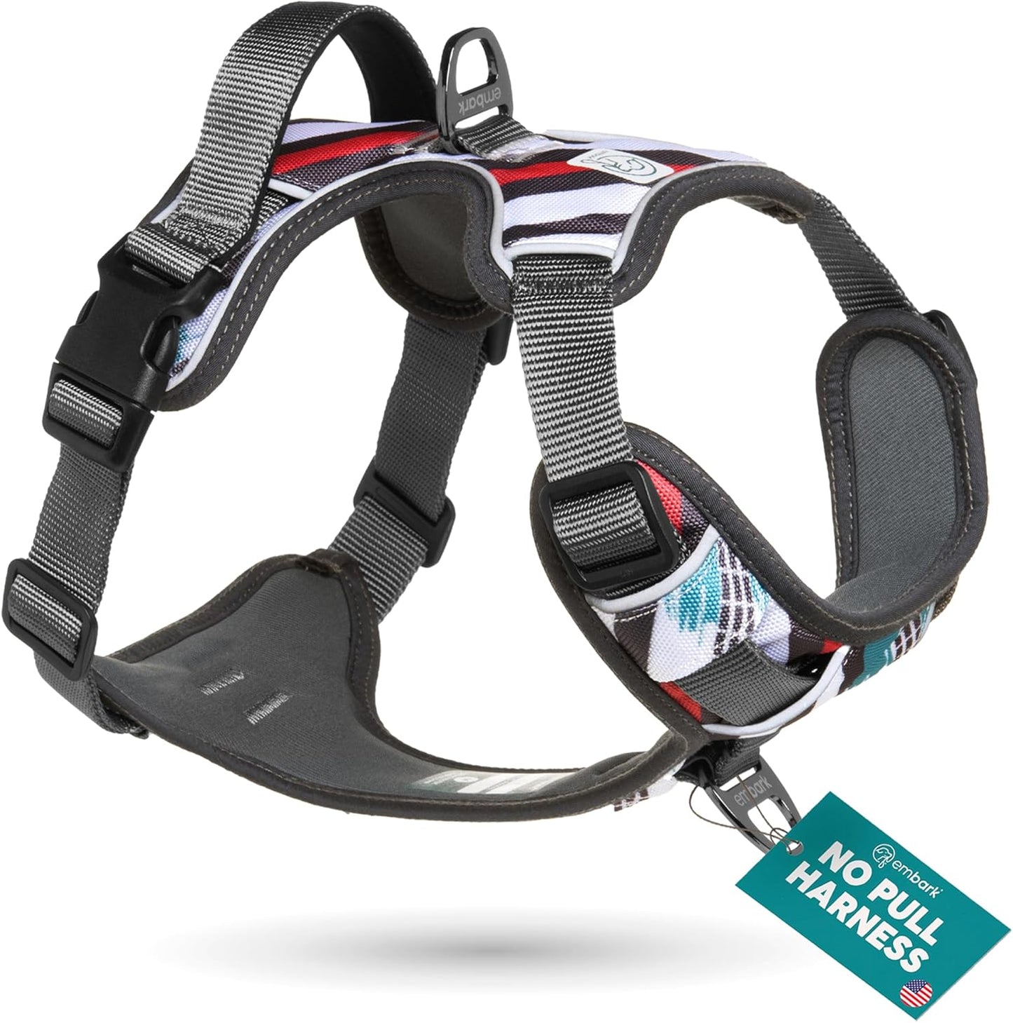 Embark Adventure Dog Harness for Small Dogs with Reflective Trim