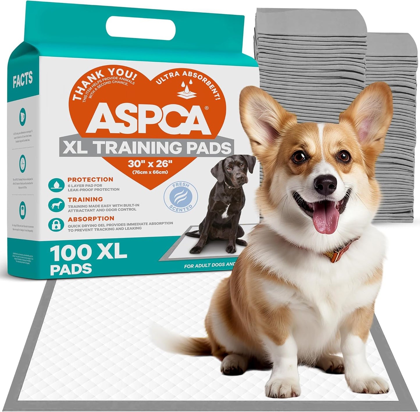 ASPCA Puppy Pads for Dogs: Odor Control and Absorbent Design