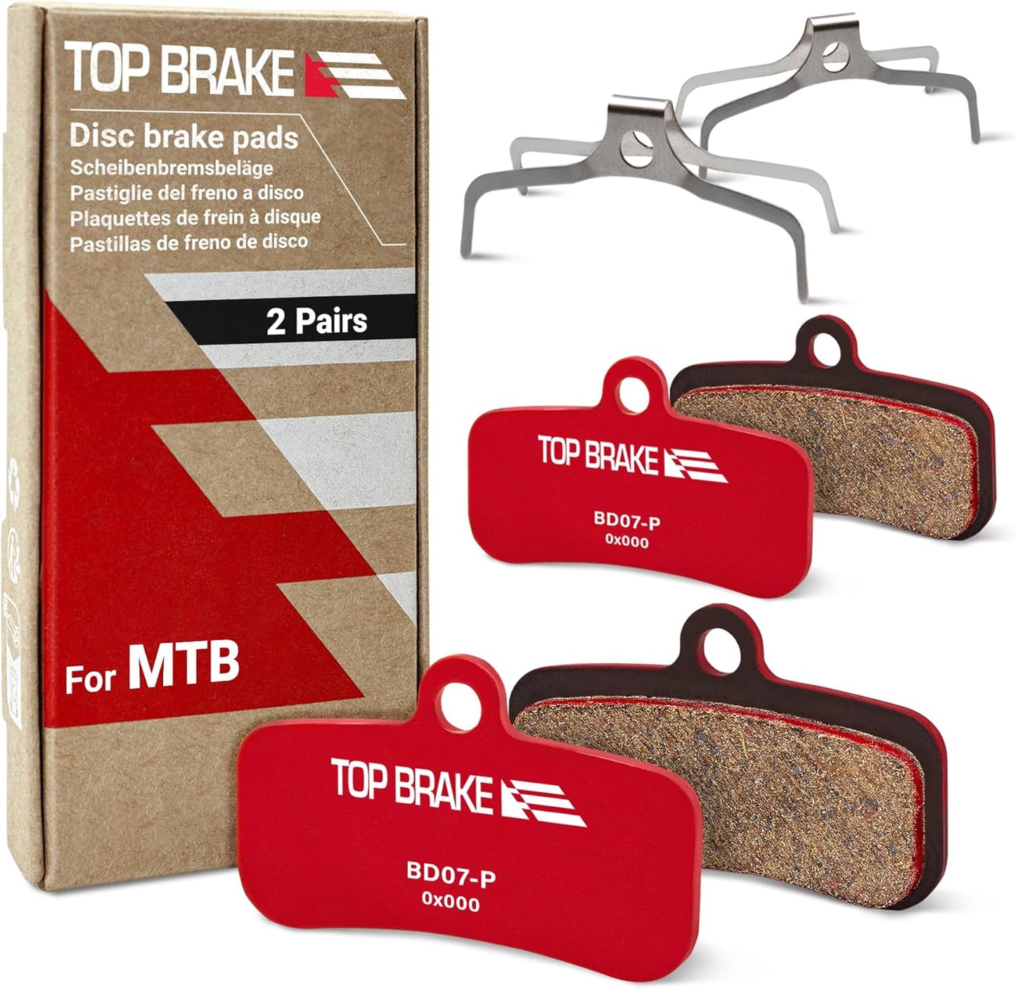 TOP BRAKE Disc Bike Brake Pads for Shimano Saint and XTR Models