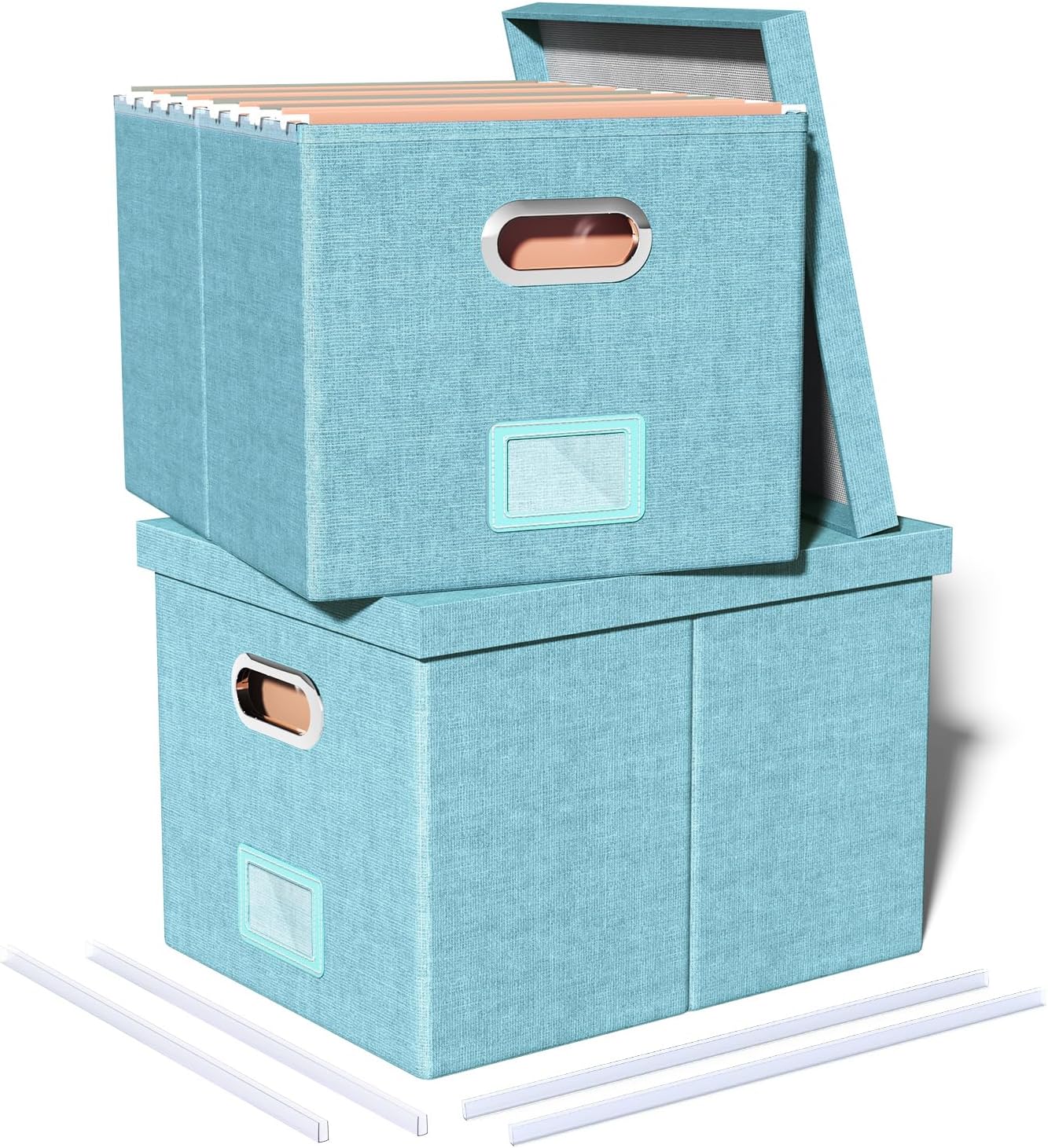 Portable File Storage Organizer for Letter and Legal Folders