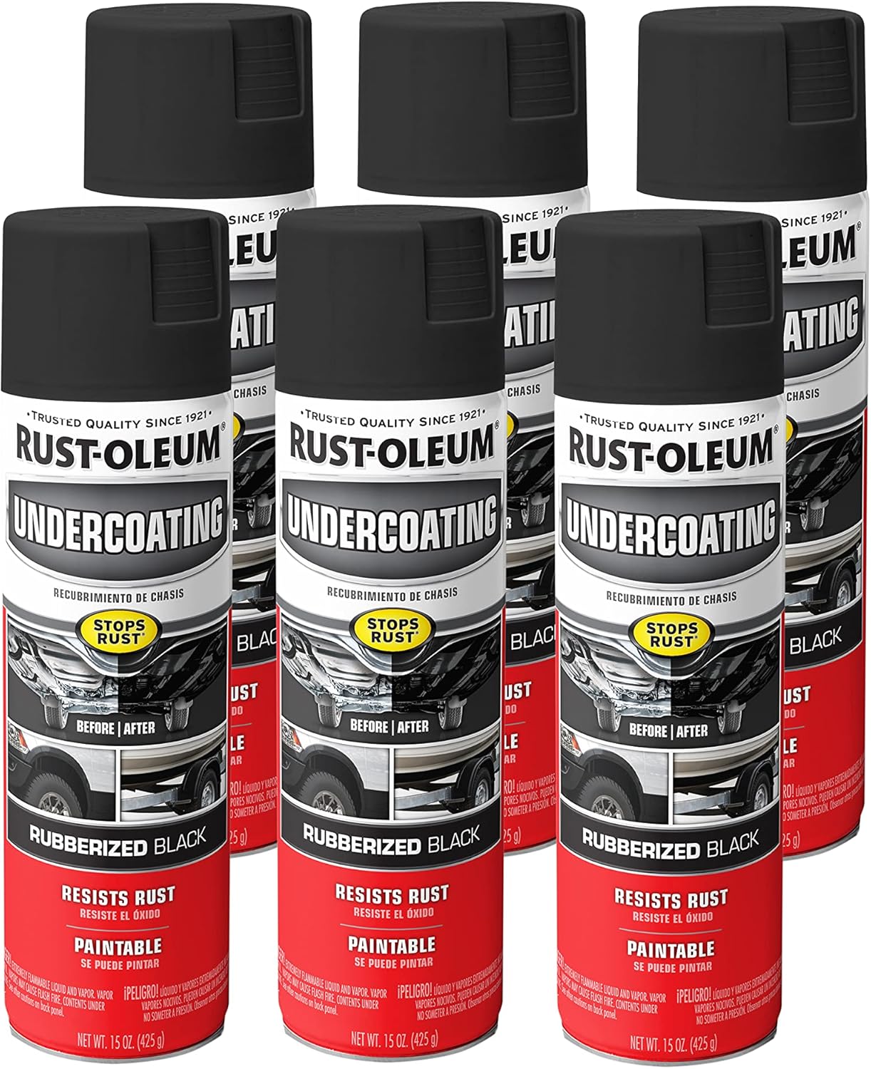 Rust-Oleum Stops Rust Undercoating Spray for Metal Protection