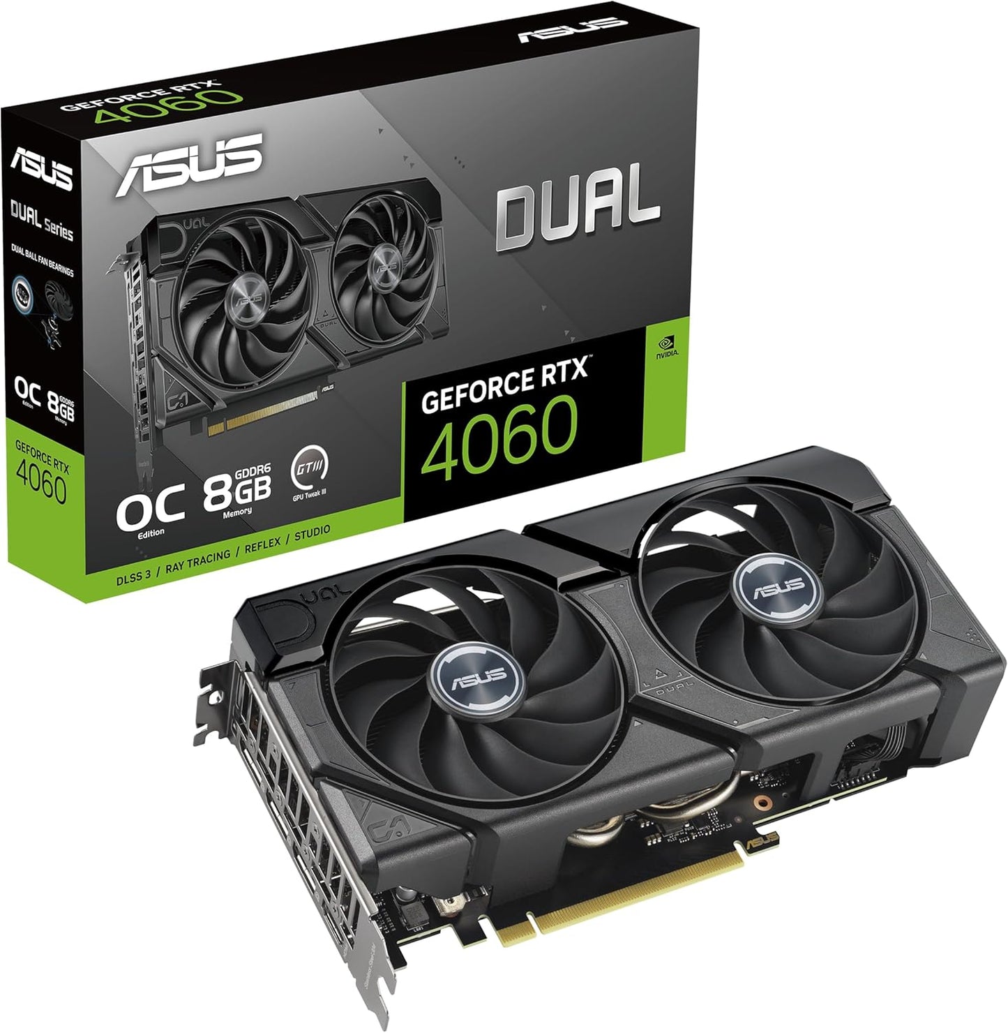ASUS Dual GeForce RTX 4060 EVO OC Edition 8GB GDDR6 Review