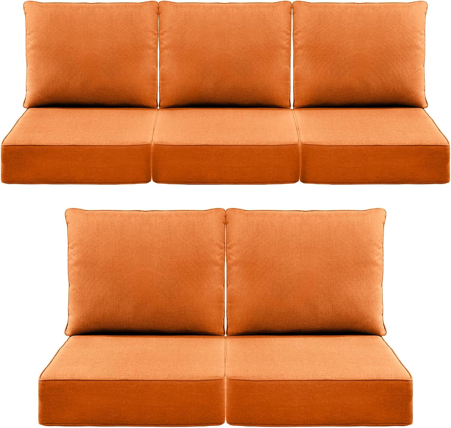 Luxury 6-Inch Outdoor Cushions for Patio Furniture Comfort