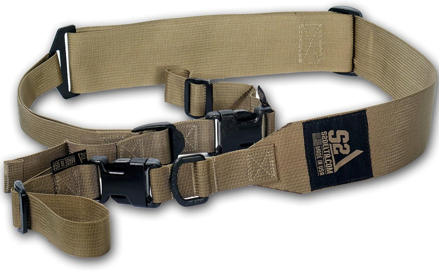 USA Made Premium 2 Point Rifle Sling with Fast Adjustment