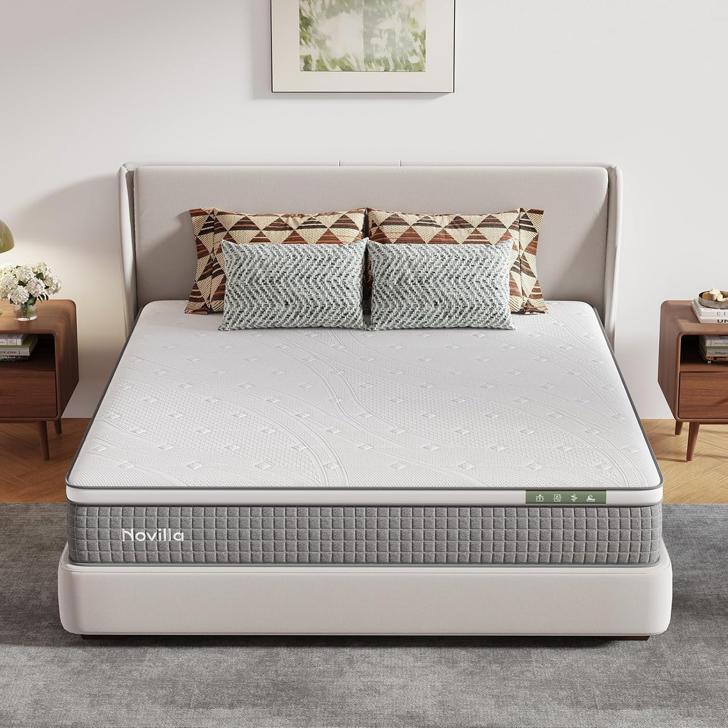 Novilla 12 Inch Full Size Mattress for Ultimate Sleep Comfort