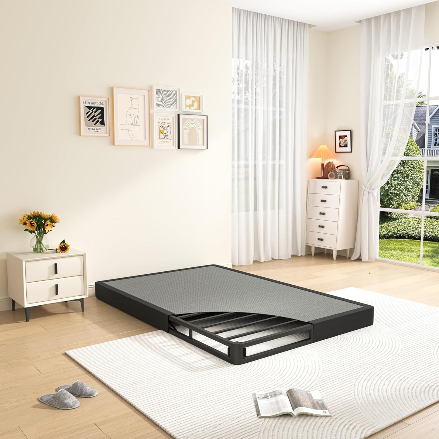 MAF 5 Inch Twin XL Box Spring Set for Heavy Duty Support