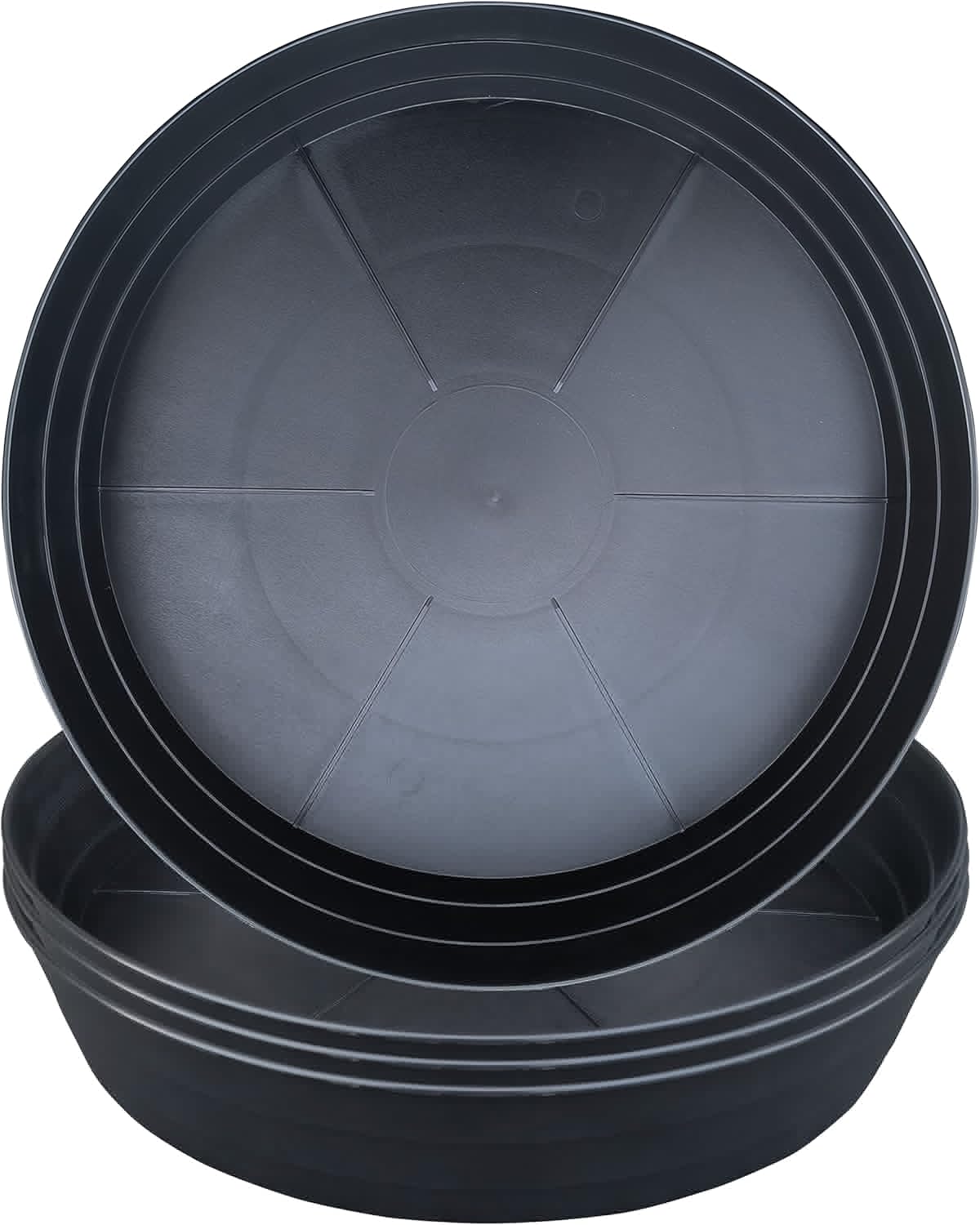16 Inch Large Plant Saucers for Heavy Duty Indoor and Outdoor Use