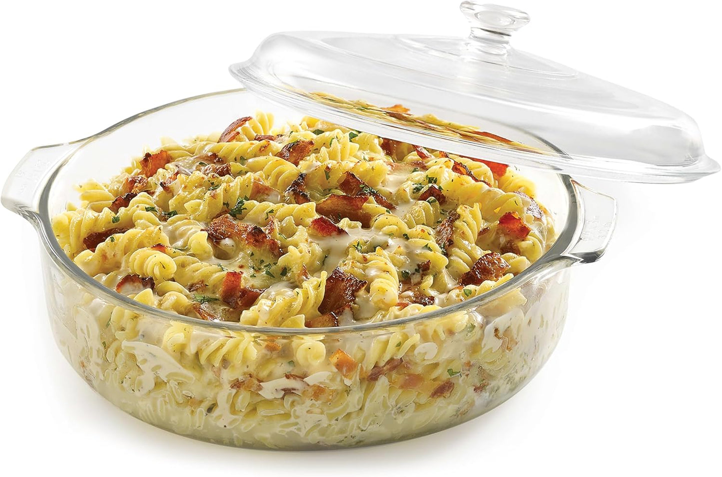 Libbey 3.2-Quart Covered Casserole Dish for Kitchen Essentials