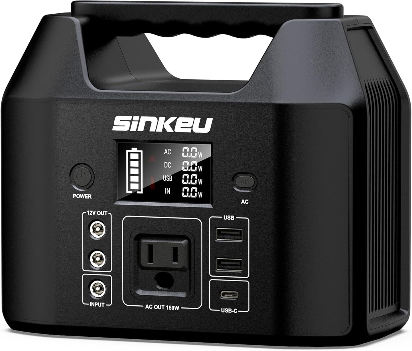 SinKeu Portable Solar Generator - Reliable Power Anywhere!
