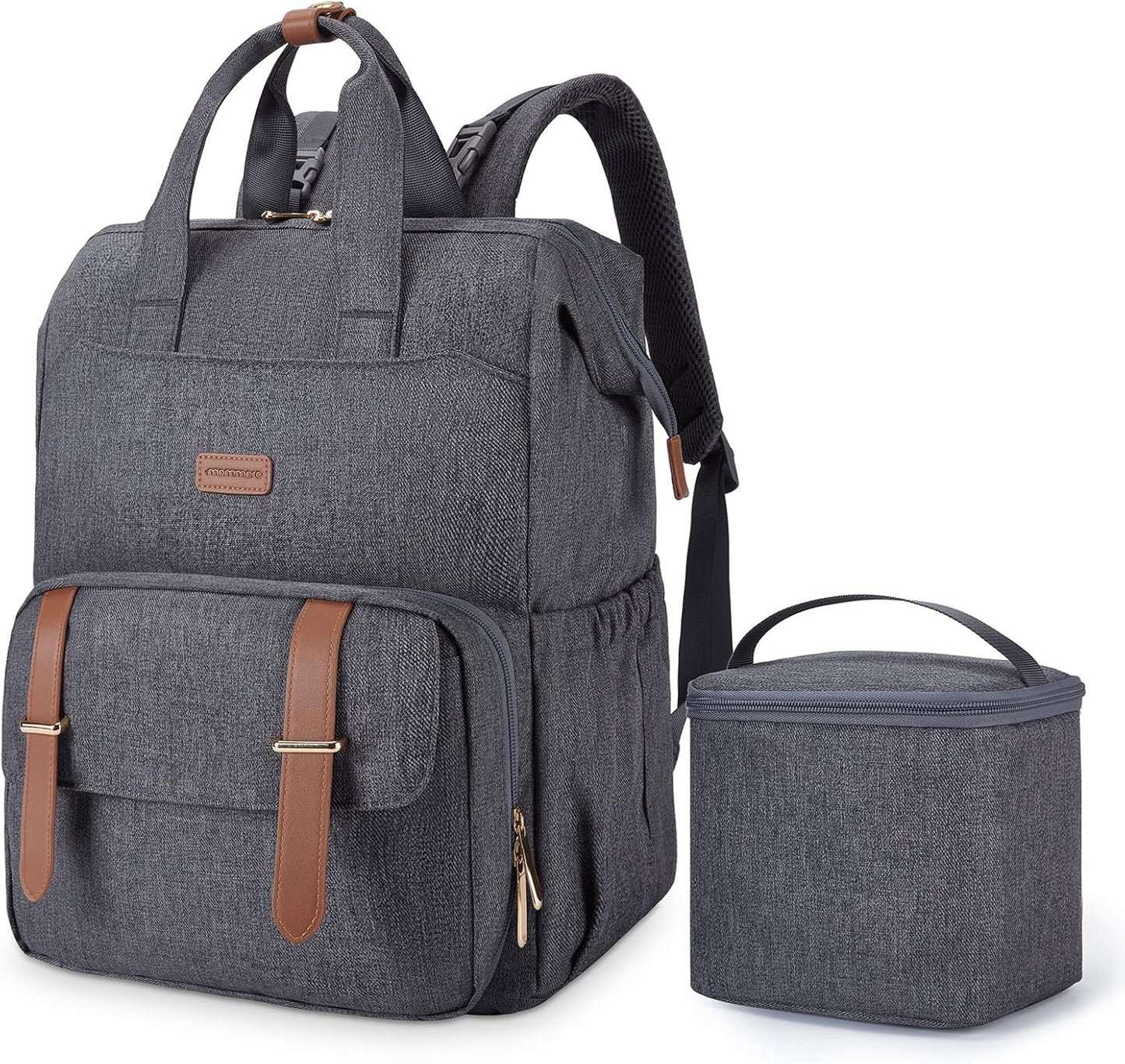 mommore Breast Pump Bag Backpack for Working Moms with Laptop