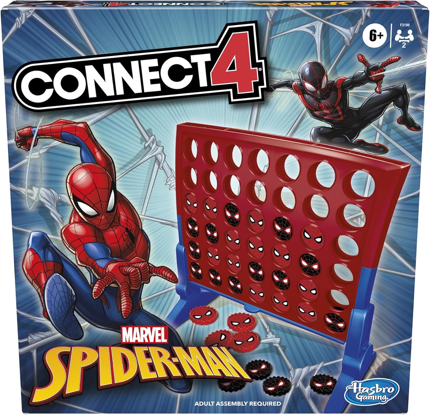 Marvel Spider-Man Connect 4 Game | Strategy Fun for Kids | Easter Gift | Ages 6+