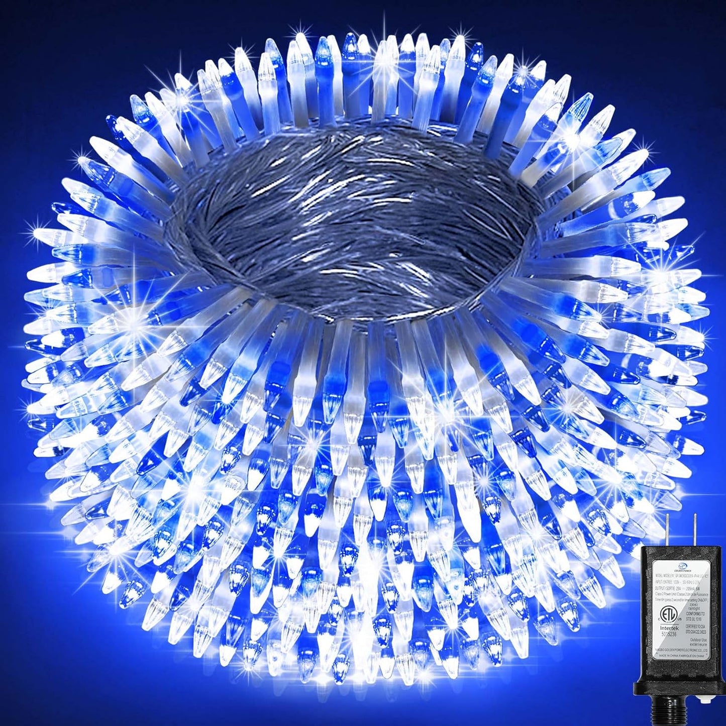 1500 LED Christmas Lights for Outdoor Winter Wonderland Decor