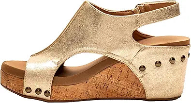 Corkys Footwear Carley Womens Casual Wedge for Everyday Style