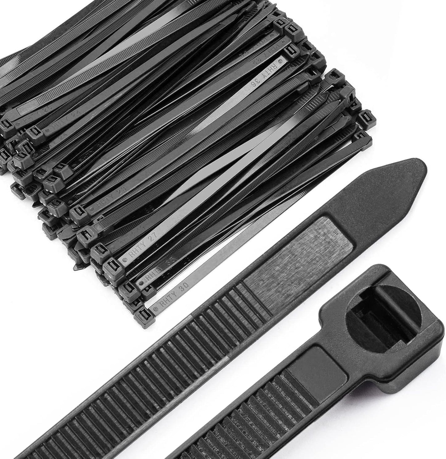 120 Pcs OneLeaf 8 Heavy Duty Zip Ties - 120 lbs Tensile Strength