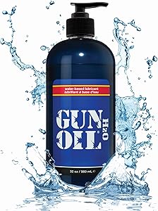 Gun Oil H2O Water Based Lube 32 Ounce for Couples and Women