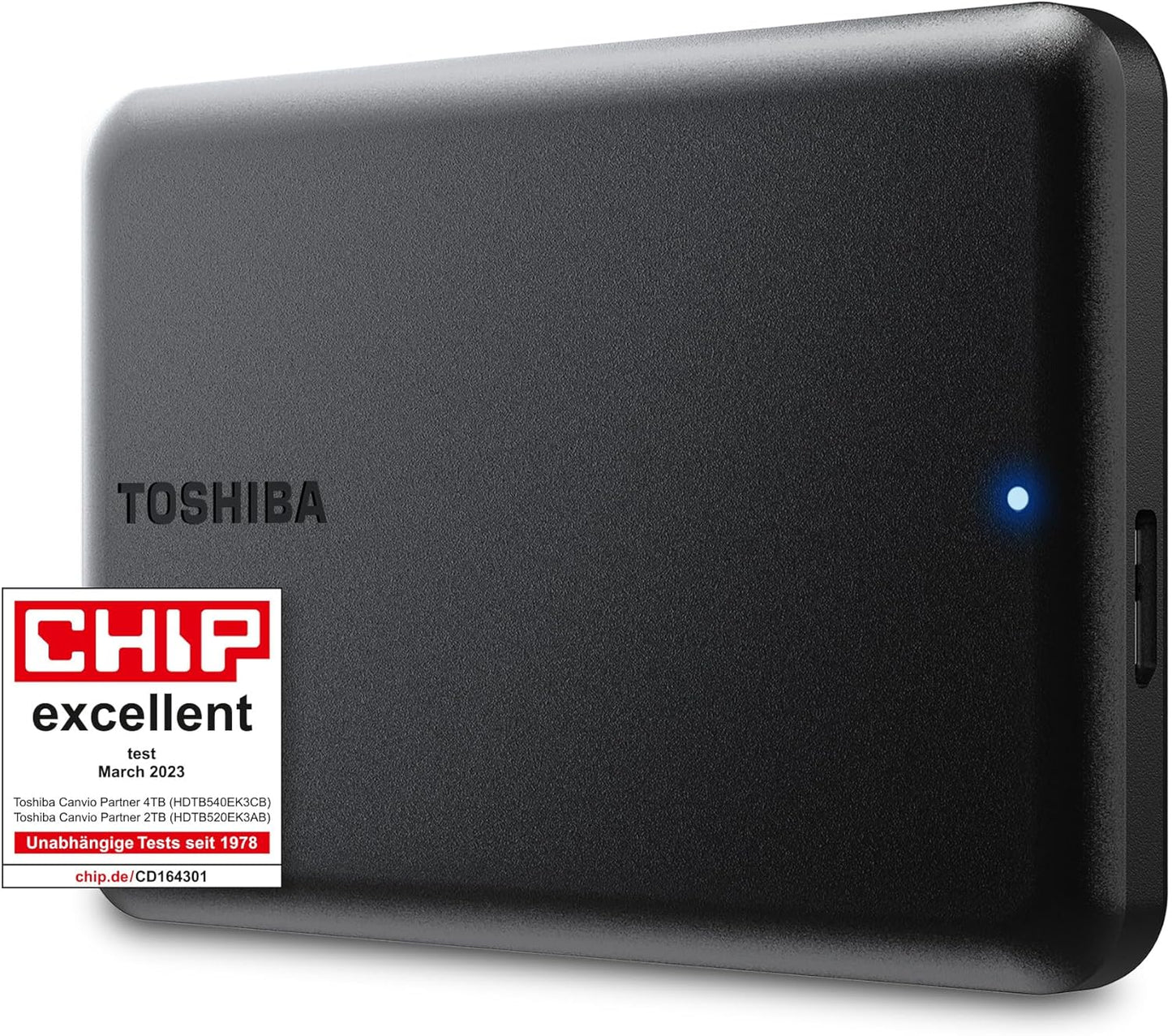Ultra-fast 2TB Toshiba Canvio External Hard Drive