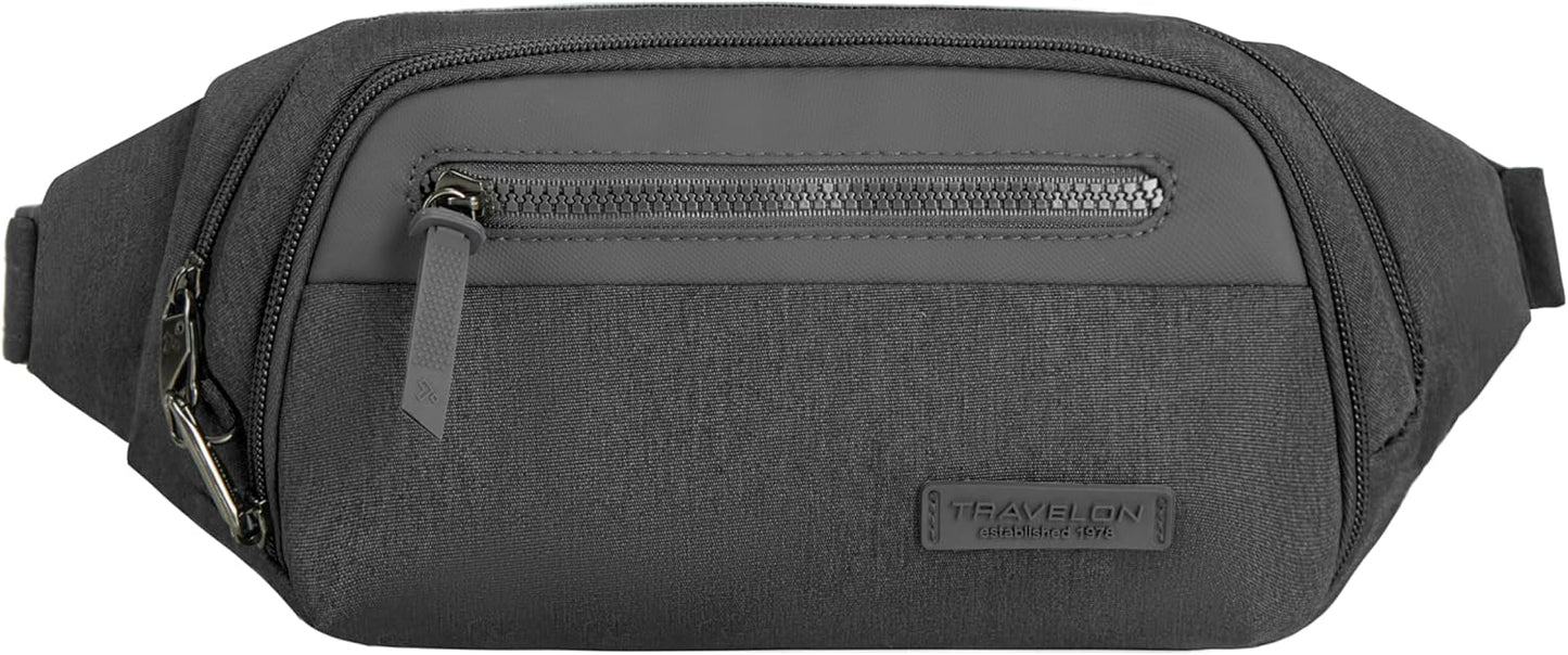 Travelon Anti-Theft Metro Waist Pack for Secure Travel