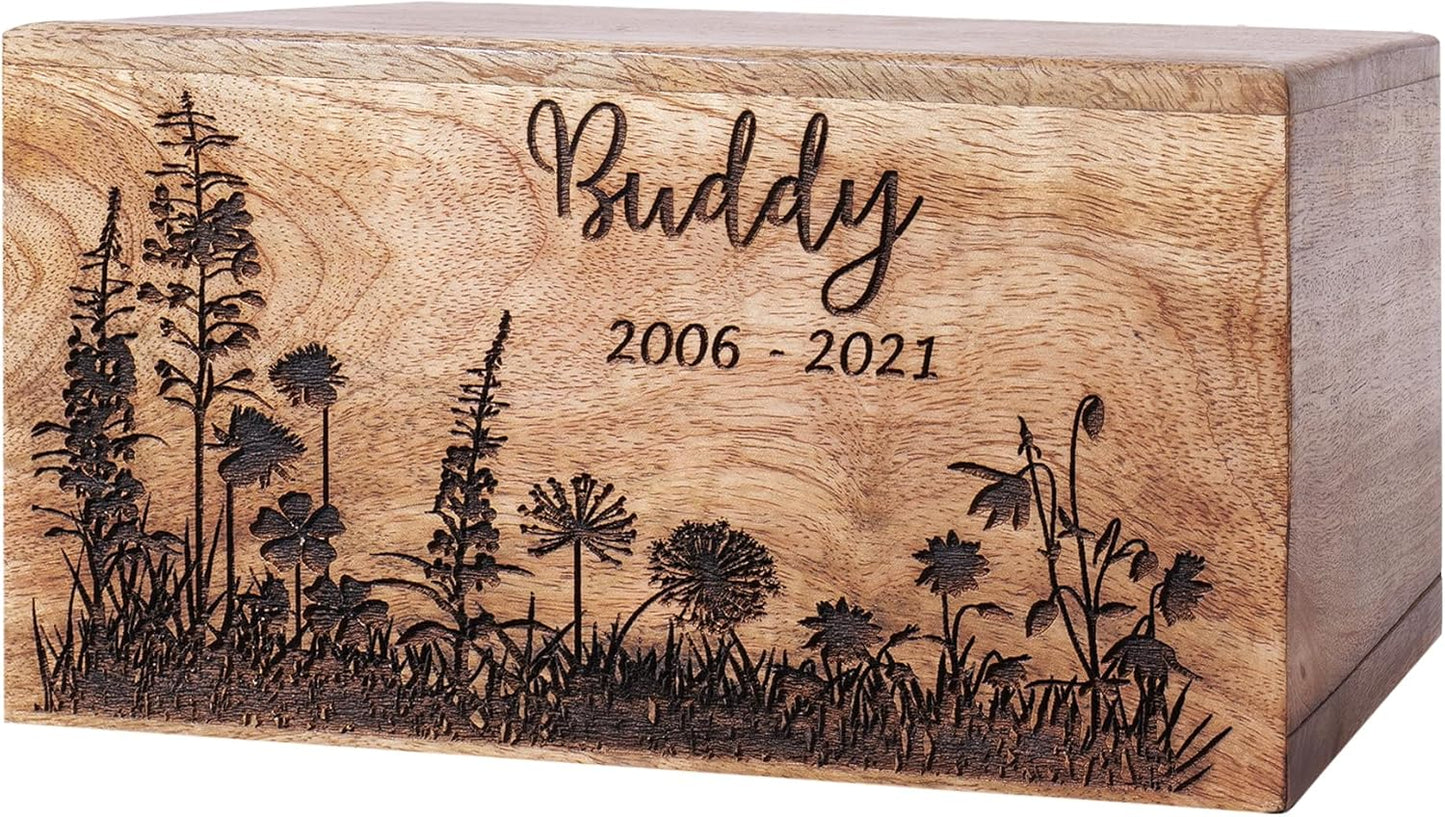 Personalized Pets Cremation Urn for Dog Ashes - Unique Keepsake