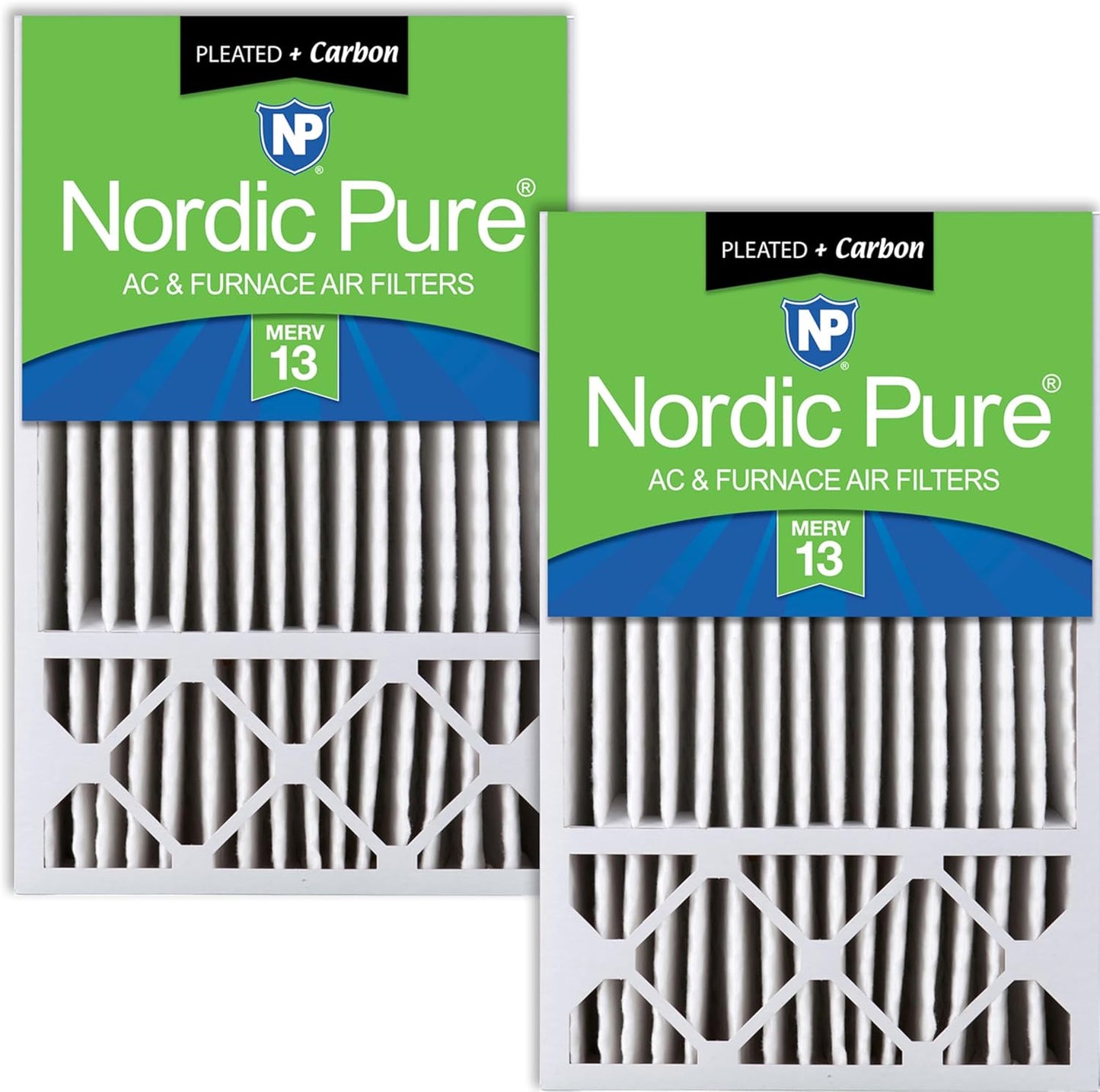 Nordic Pure 16x25x5 Honeywell Replacement Air Filters MERV 13