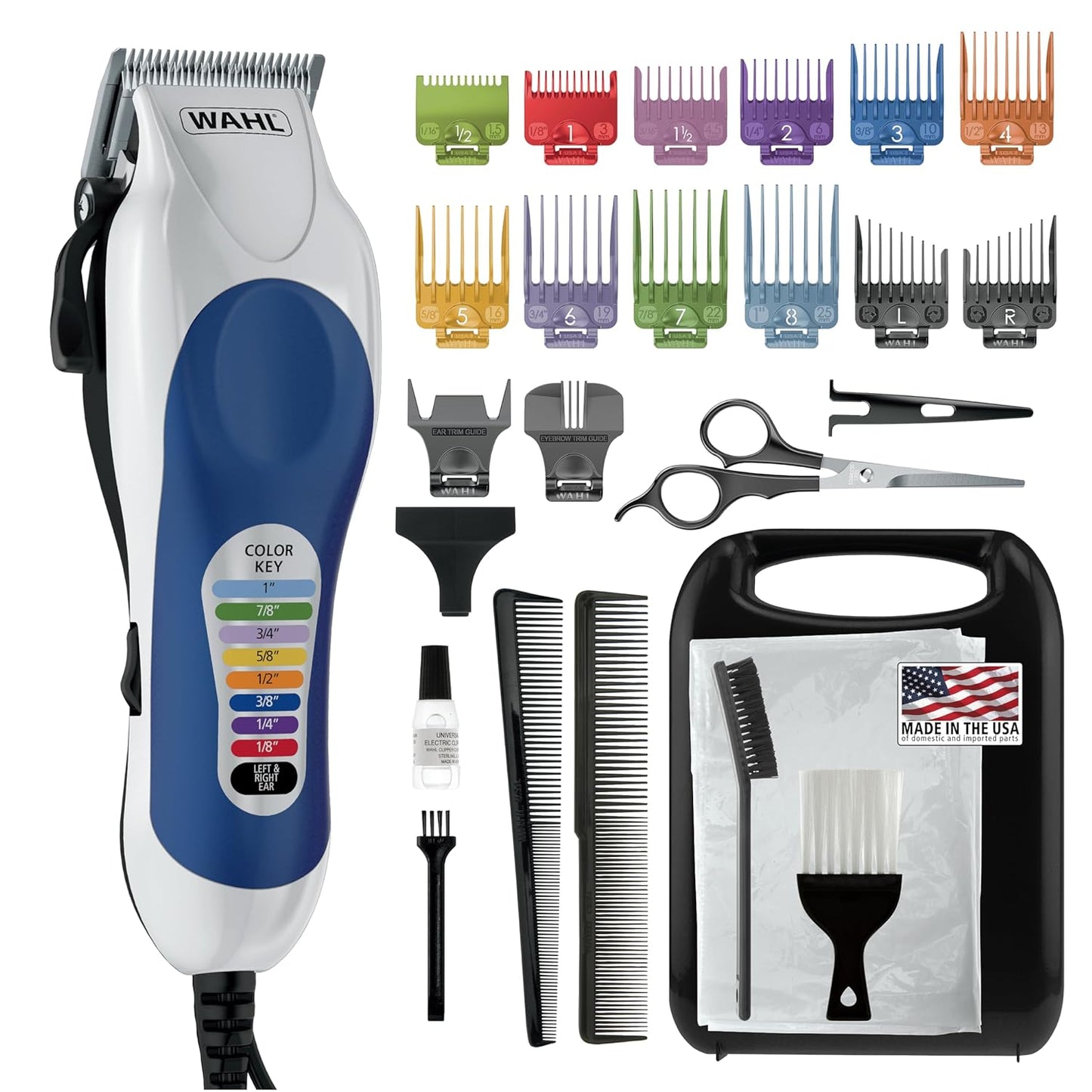 Wahl Clipper USA Color Pro Complete Haircutting Kit Review