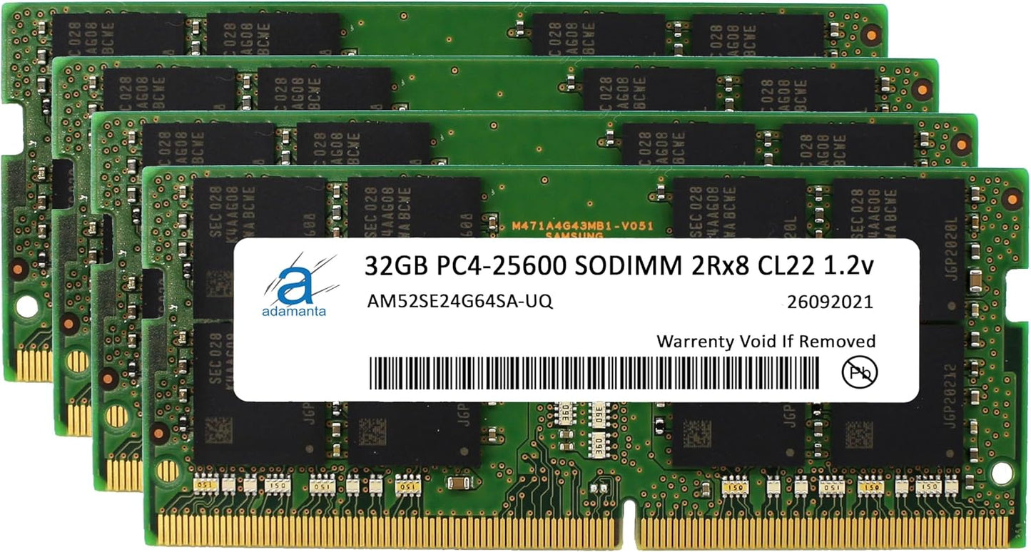 128GB DDR4 3200MHz SODIMM Memory Upgrade for Lenovo ThinkPad