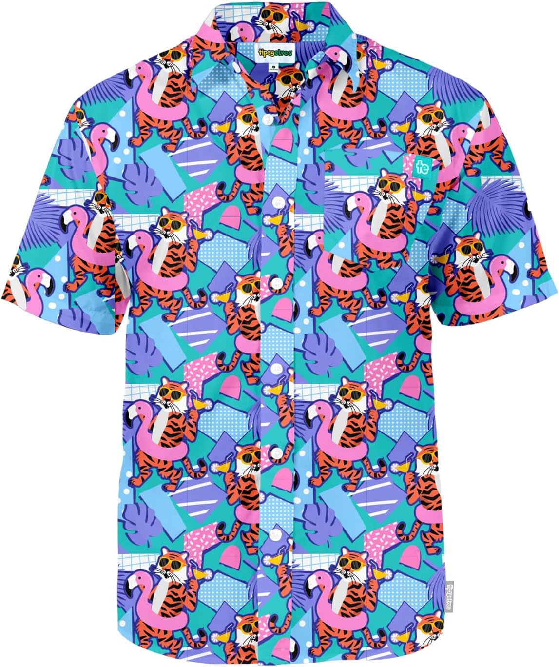 Tipsy Elves Hawaiian Shirts for Men - Perfect for Summer Fun